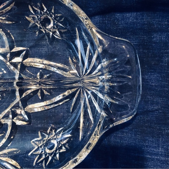 Vintage Anchor Hocking , Star of David pattern - relish dish - Picture 3 of 8